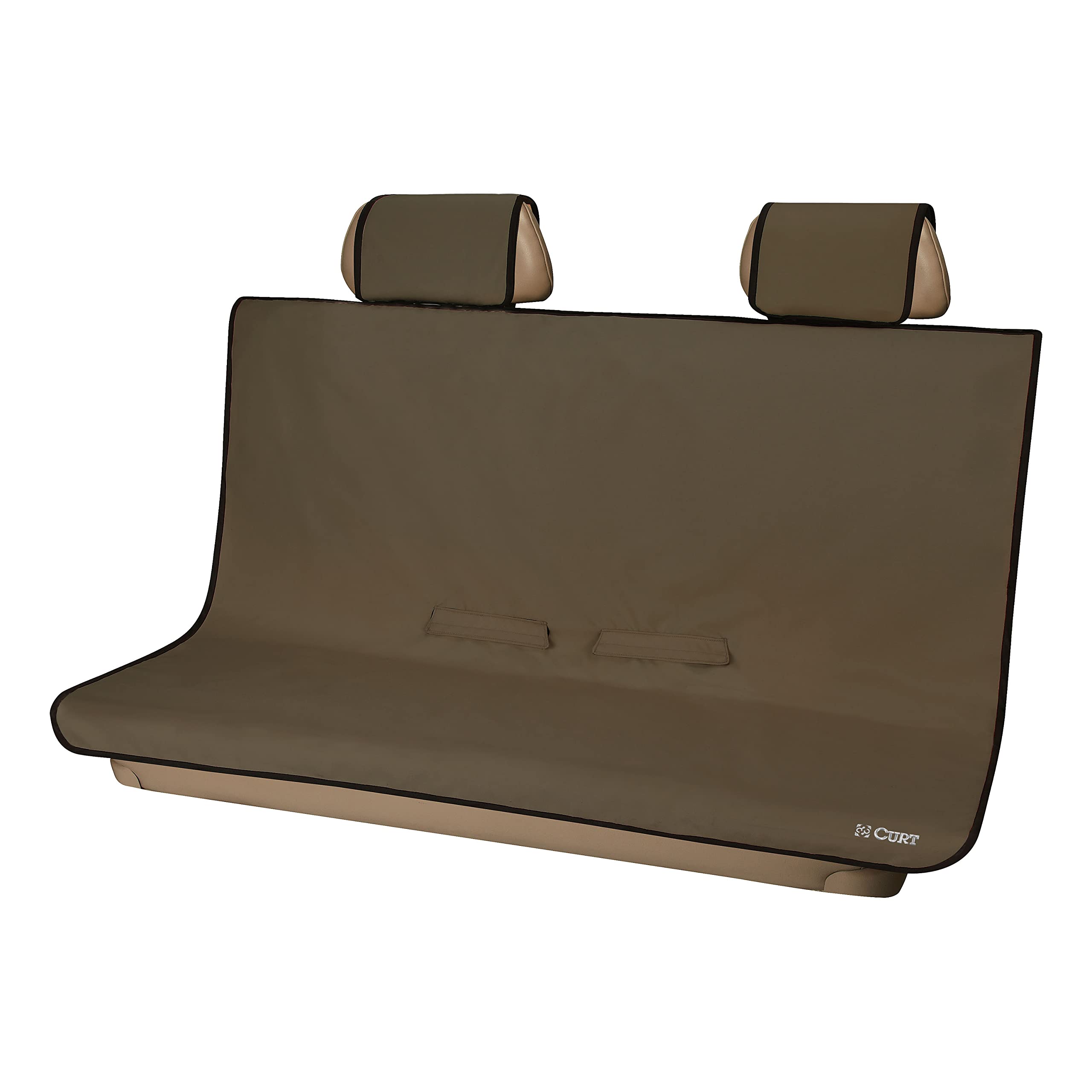 CURT Manufacturing 18512 Brown Seat Cover - Durable Car Seat Protector for Trucks, SUVs & Off-Road Vehicles | Perfect for Work, Camping & Outdoor Adventures