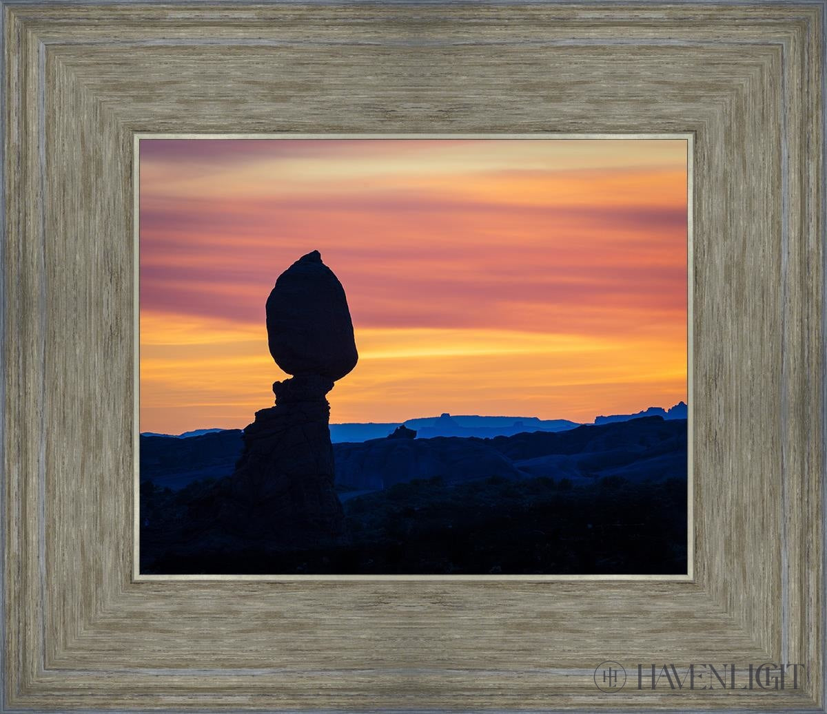 Balancing Rock at Sunset - Stunning Landscape Photo from Arches National Park Utah | Perfect for Wall Art, Home Decor & Travel Inspiration