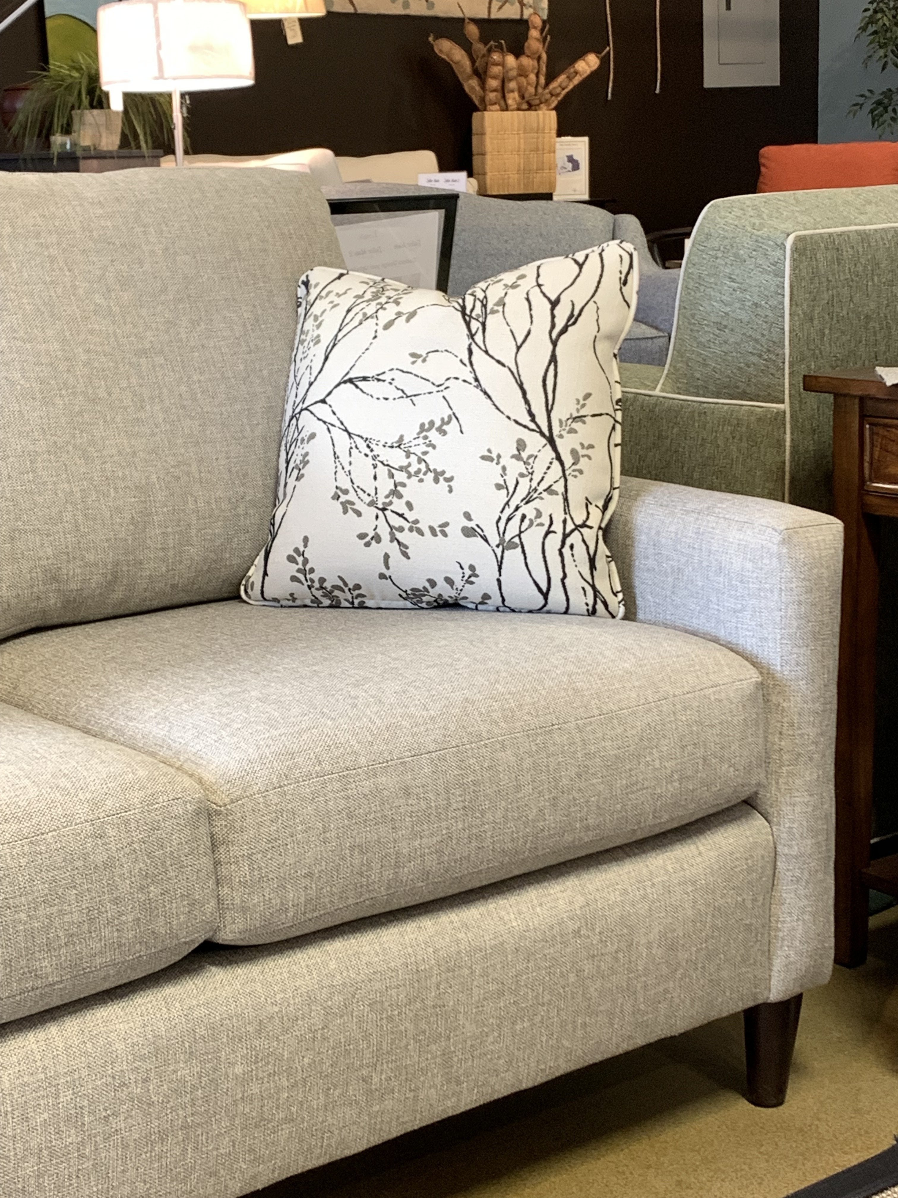 Bowie Condo Loveseat - Modern Showroom Model Sofa for Small Spaces | Perfect for Apartments, Condos & Cozy Living Rooms