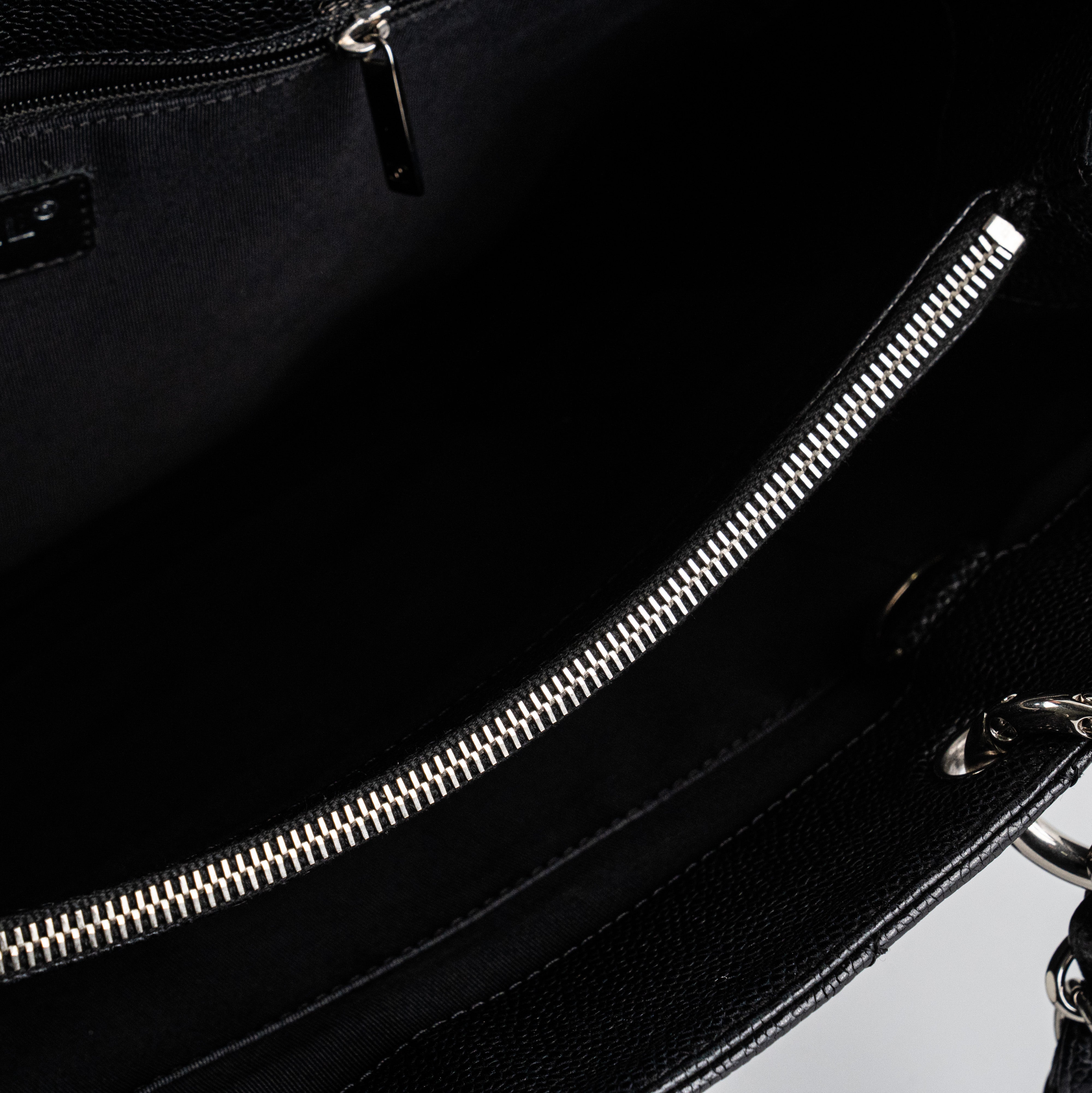 Chanel Caviar Quilted Leather Grand Shopping Tote Bag Black - Luxury Designer Handbag for Women, Perfect for Work, Travel & Everyday Use