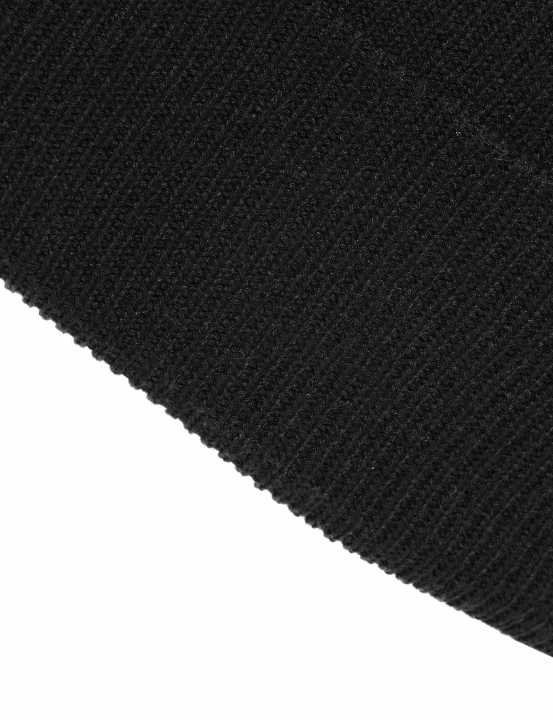 Custom Embroidered Logo Beanie - Black & White Winter Hat for Men & Women - Perfect for Outdoor Activities, Sports & Brand Promotion