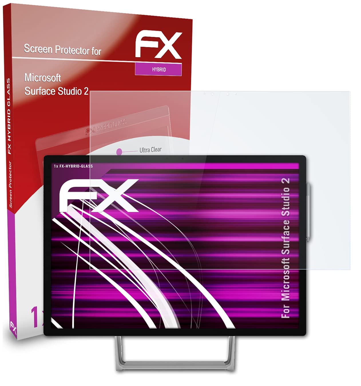 Microsoft Surface Studio 2 Screen Protector - 9H Hybrid-Glass FX Film with Anti-Scratch & Bubble-Free Technology | Perfect for Artists, Designers & Professionals Working on Touchscreen Displays