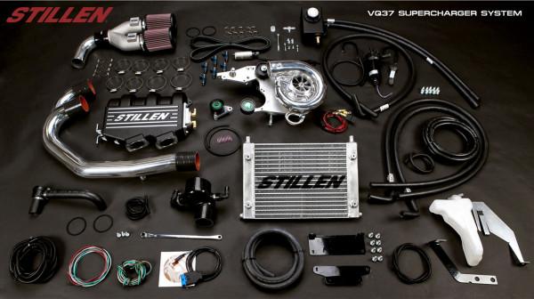 2014-2015 Infiniti Q50 Supercharger Kit - High Performance Tuned System in Satin Finish | Boost Engine Power for Racing & Street Driving