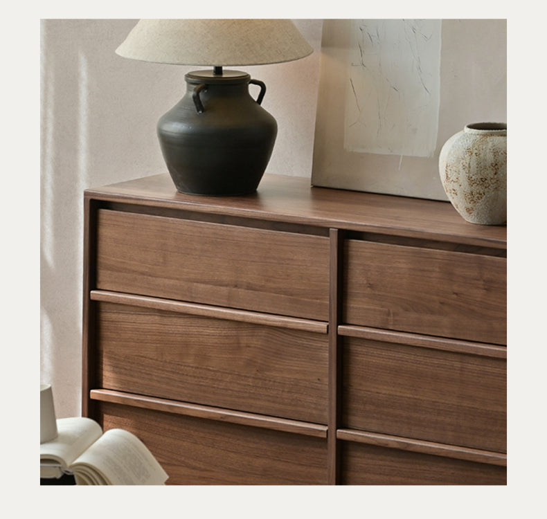 Premium Black Walnut Solid Wood Storage Box - Handcrafted Organizer for Jewelry, Keepsakes & Home Decor | Perfect for Bedroom, Office & Gift Giving