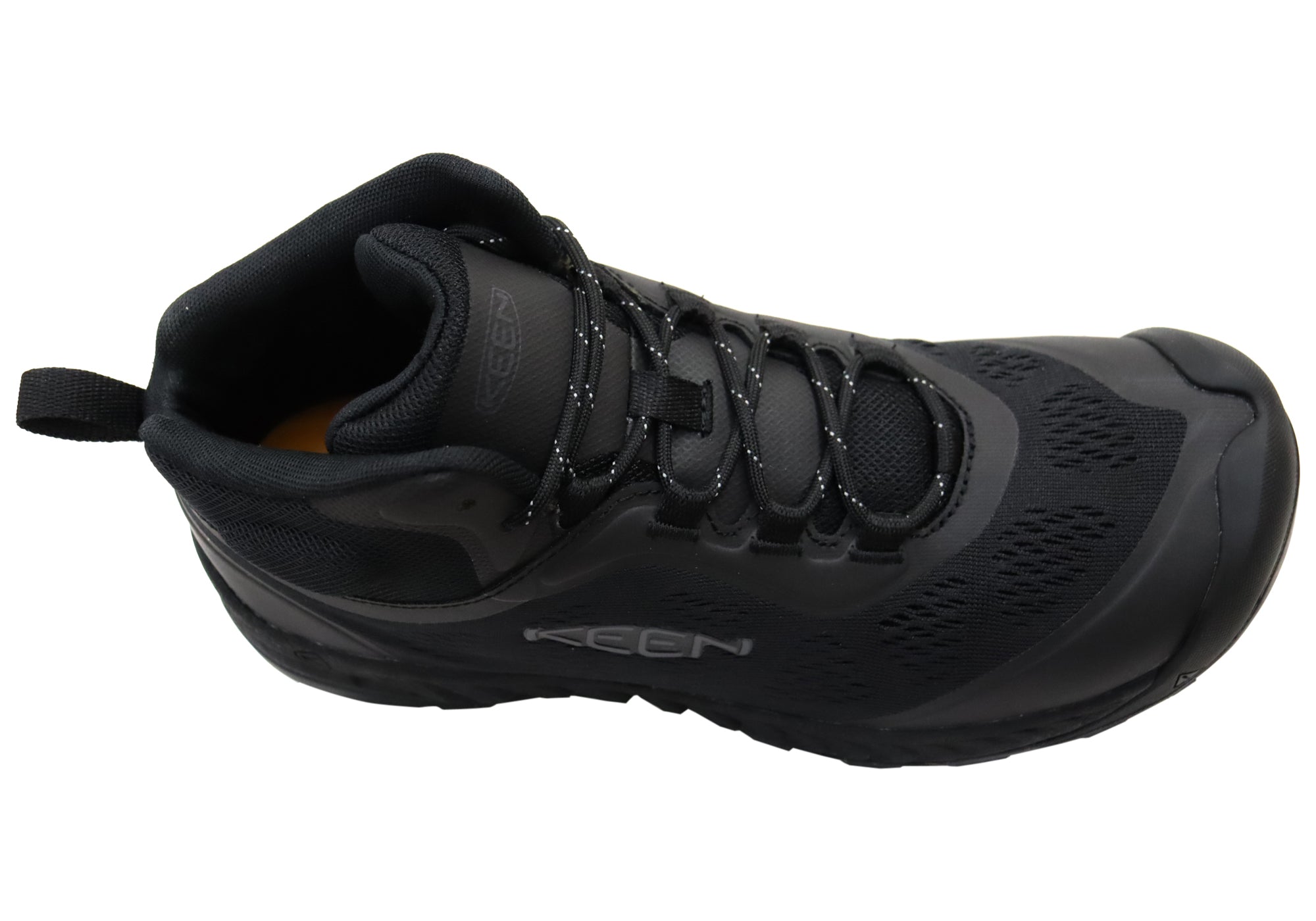 Keen Men's Comfortable Lace-Up NXIS Speed Mid Boots - Waterproof Hiking Shoes for Outdoor Adventures & Trail Running