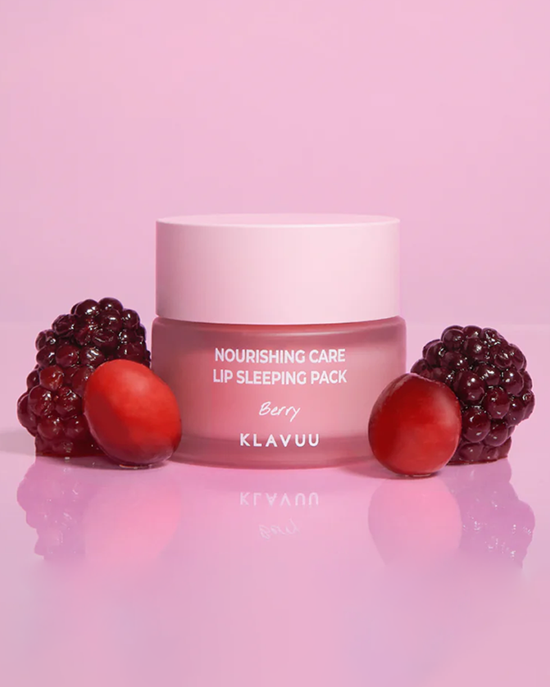KLAVUU Nourishing Care Lip Sleeping Mask - Overnight Hydrating Lip Treatment for Dry, Chapped Lips | Perfect for Nighttime Lip Care Routine & Winter Skincare
