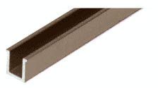 CRL Oil Rubbed Bronze 95-Inch Flat/Flat Profile Deluxe Shower Door Header Kit - Premium Bathroom Upgrade for Modern Homes & Luxury Showers