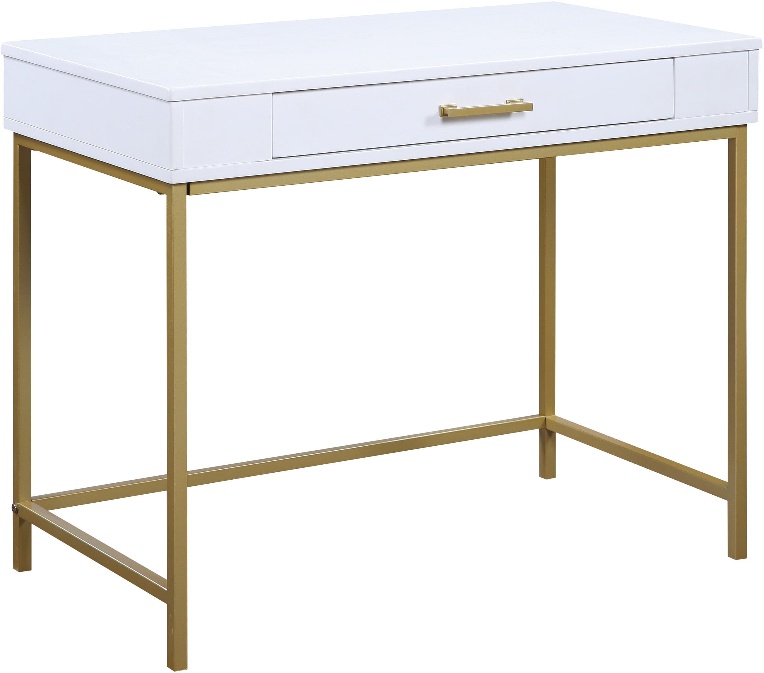 Office Star Modern Life Desk [MDR36] - Ergonomic Home Office Desk with Adjustable Height for Work & Study - Perfect for Small Spaces, Remote Work & Gaming Setup