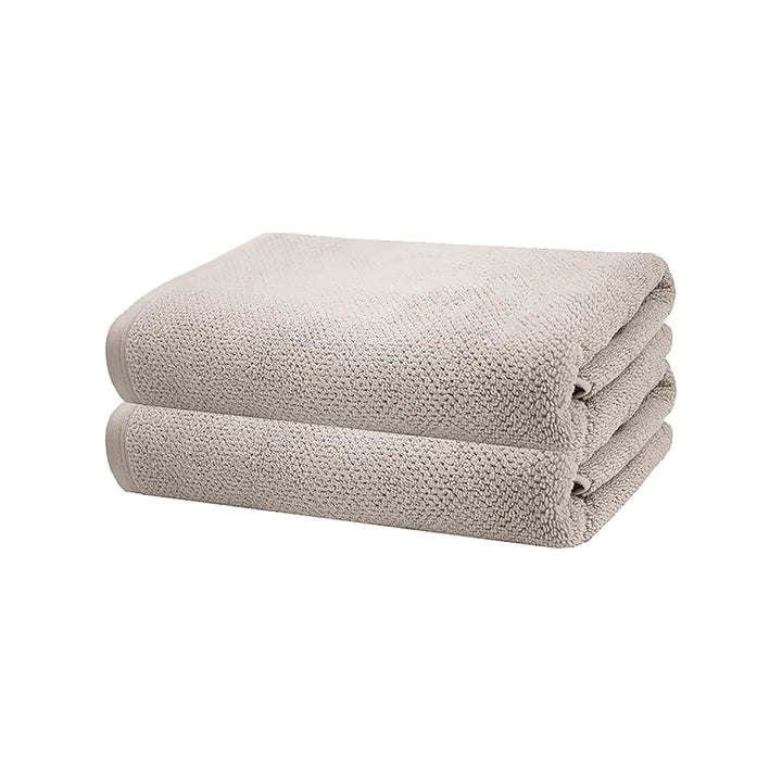 Angove PEBBLE Bath Towel 2 Pack - Super Soft & Absorbent Cotton Towels for Spa, Gym & Beach - Luxury Bath Towels Set by Bambury