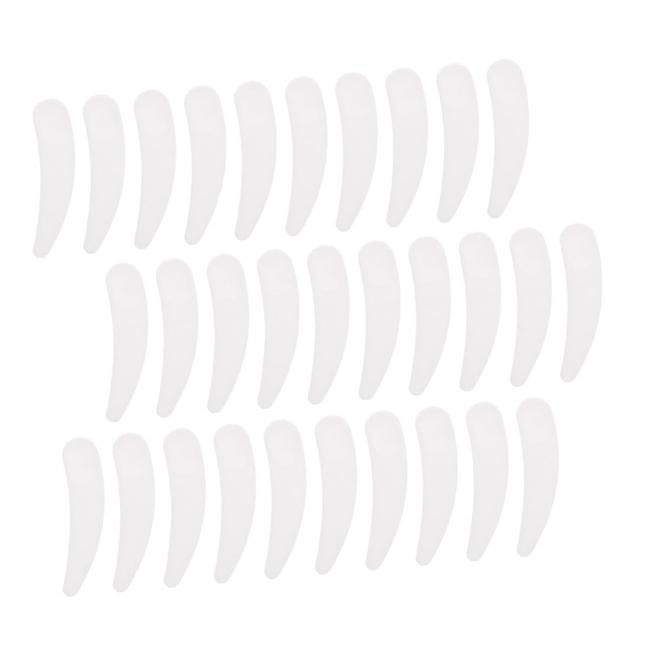 100pcs Disposable Cream Scoops - Face Cream & Eye Cream Applicator Set - Makeup Tools for Hygienic Beauty Routine - Perfect for Salons, Spas & Home Skincare Use