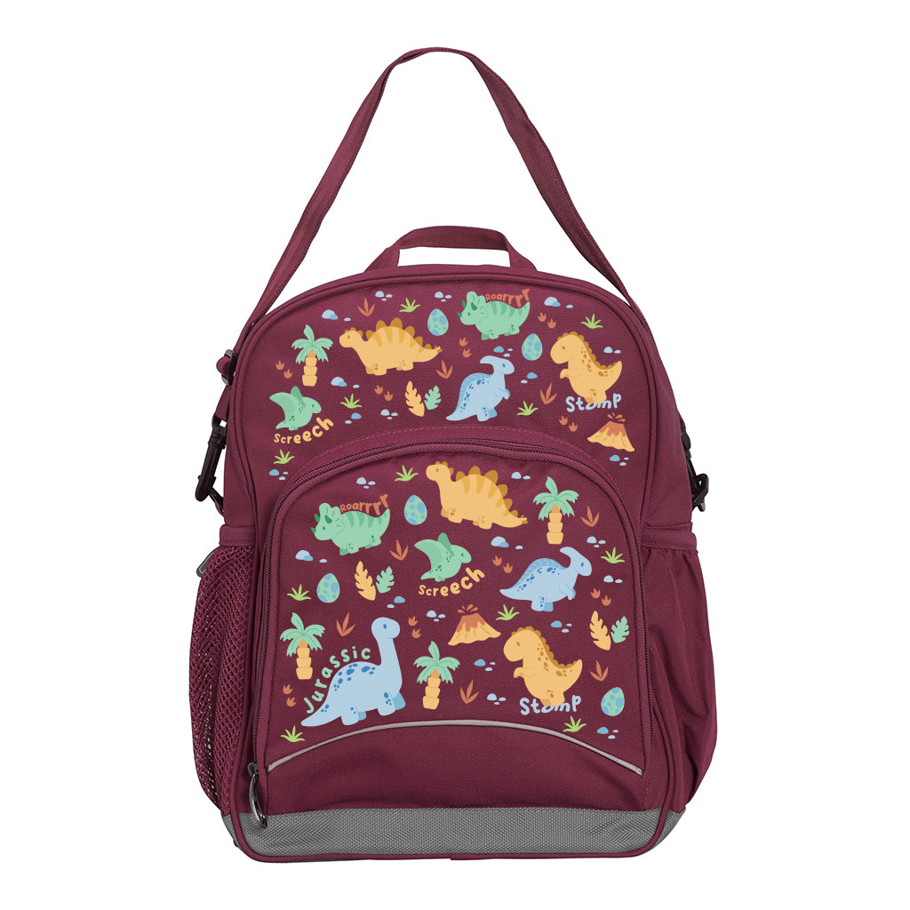 Jurassic Kindy Tuff Pack Backpack for Kids - Durable School Backpack with Dinosaur Print - Perfect for School, Travel & Outdoor Adventures