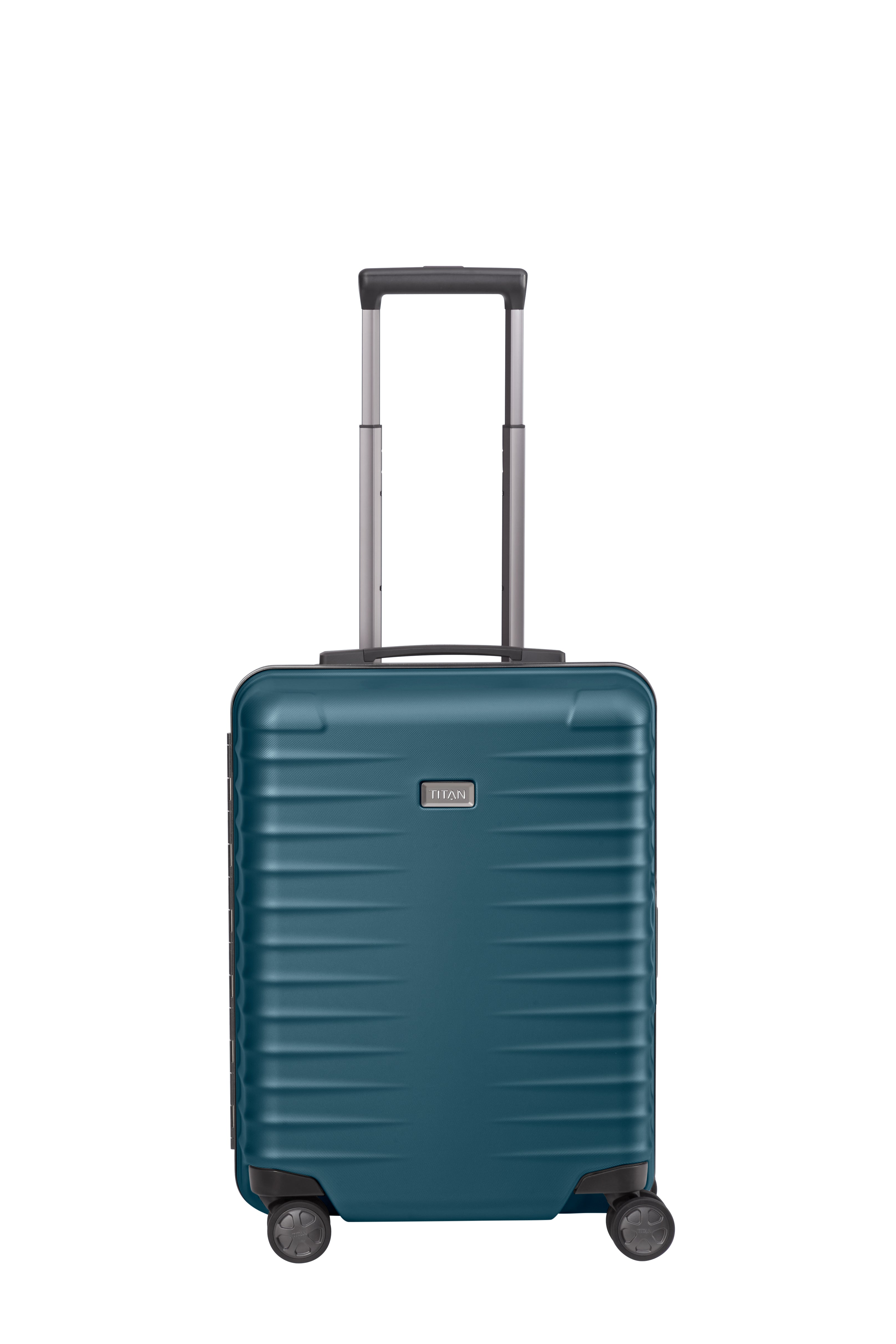 Titan LITRON Frame Trolley S Carry On Luggage - Lightweight Expandable Suitcase with 360° Spinner Wheels for Business Travel & Weekend Getaways