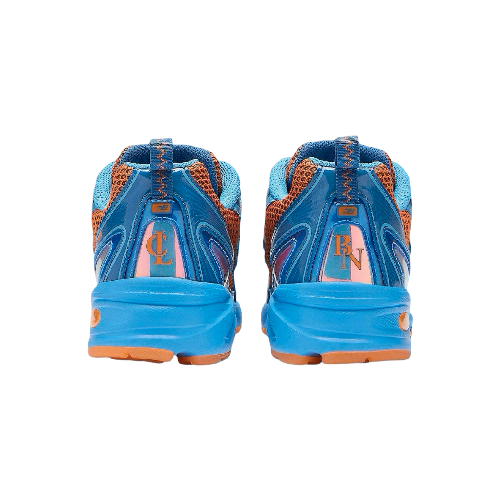 New Balance 740v2 Men's Running Shoes - Snorkel Blue/Persimmon Orange - Lightweight & Comfortable for Jogging, Gym & Daily Wear