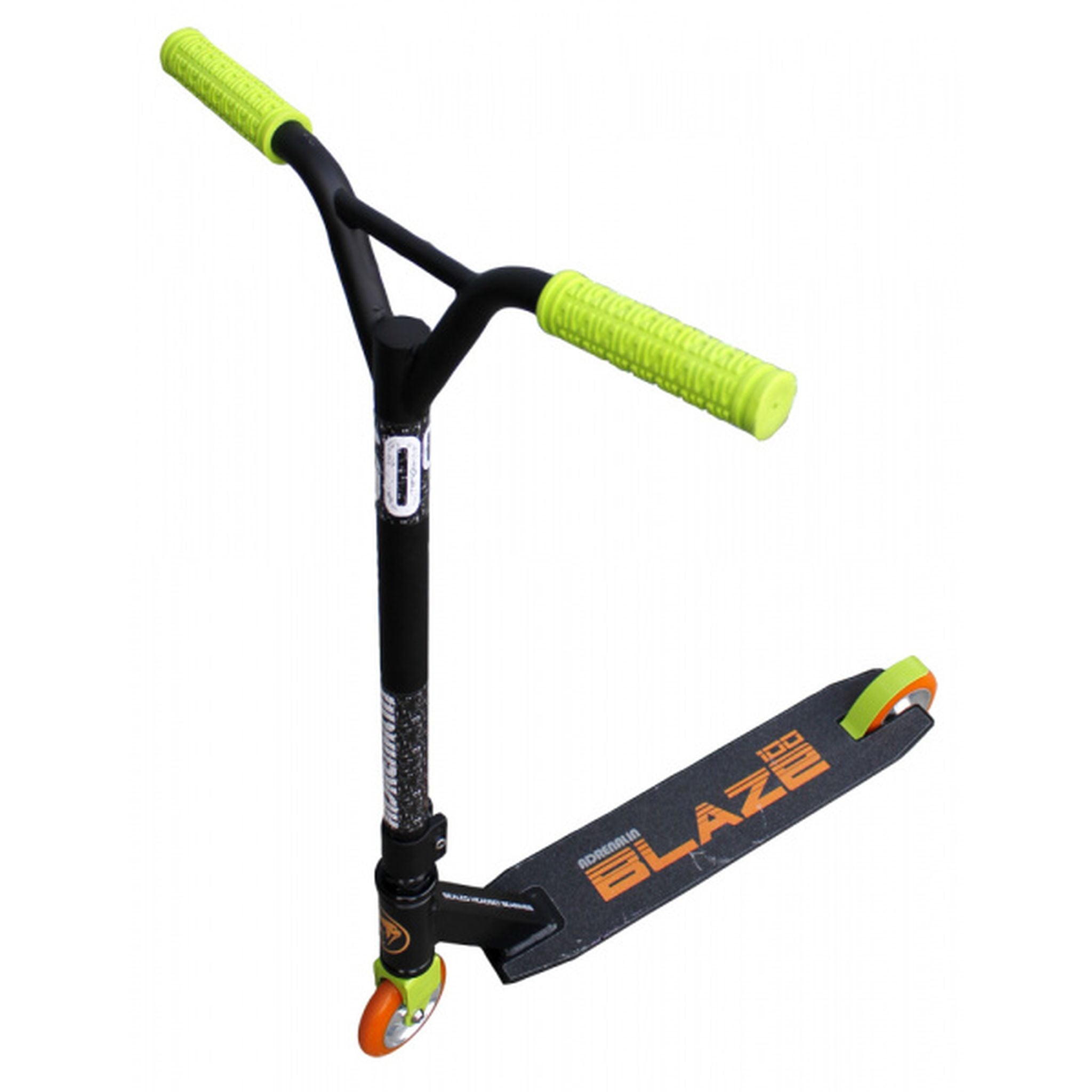 Adrenalin Blaze 100 Stunt Scooter for Kids & Teens - Professional Trick Scooter with Durable Aluminum Deck & High-Speed Wheels - Perfect for Skate Parks, Street Stunts & Extreme Sports