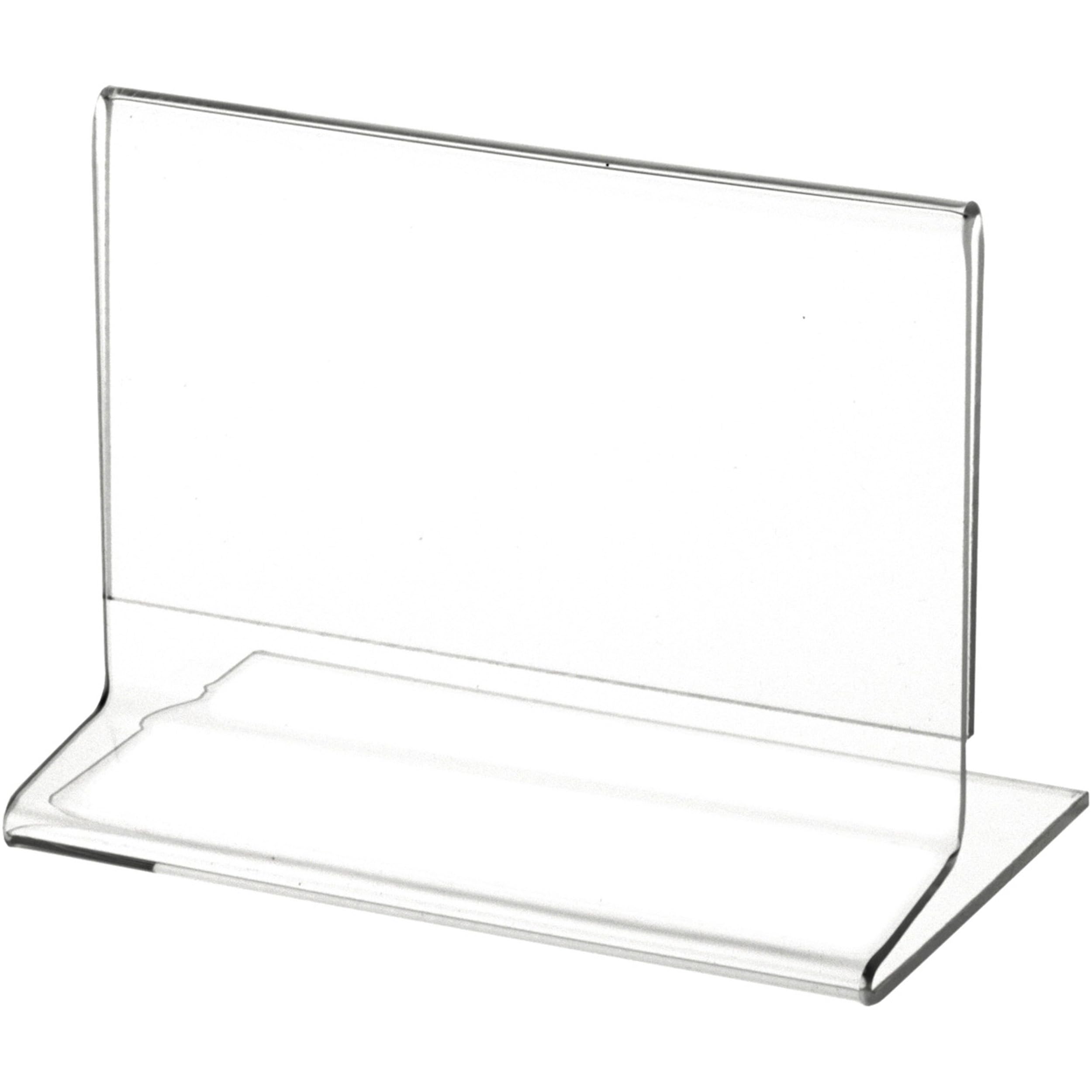 Plymor Clear Acrylic Sign Holder - 5