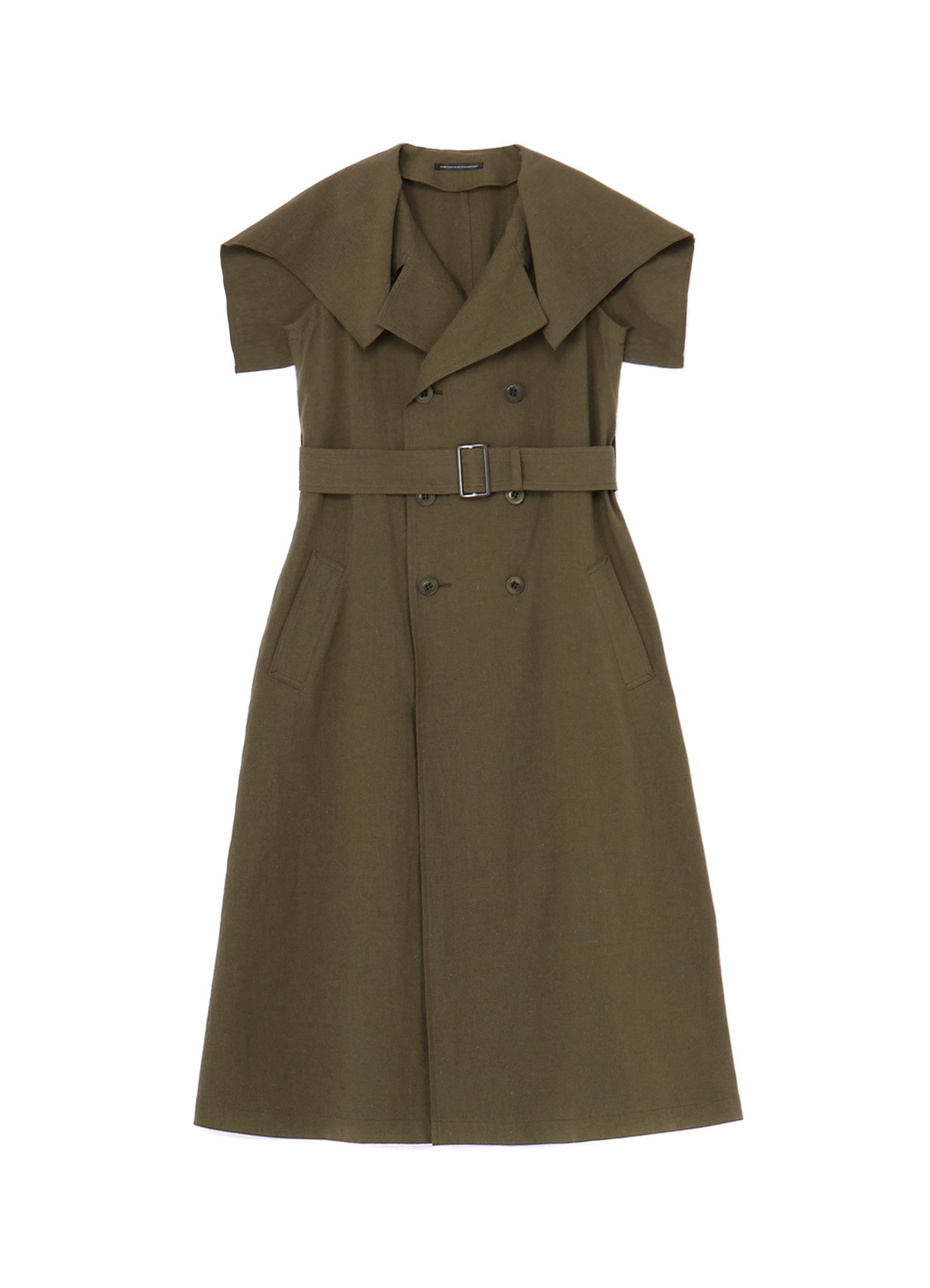 Stylish Cotton Flax Poplin Sailor Collar Coat for Women - Lightweight Summer Jacket for Casual Outings & Beach Cover-Up