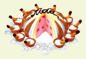 Aida Bomb Cake - Premium Baking Ingredient for Delicious Cakes, Cupcakes & Desserts | Perfect for Birthday Parties, Weddings & Special Occasions