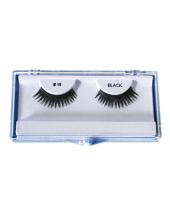 #15 Wispy Layered False Eyelashes - Natural Looking Fluffy Lashes for Everyday Wear & Special Occasions