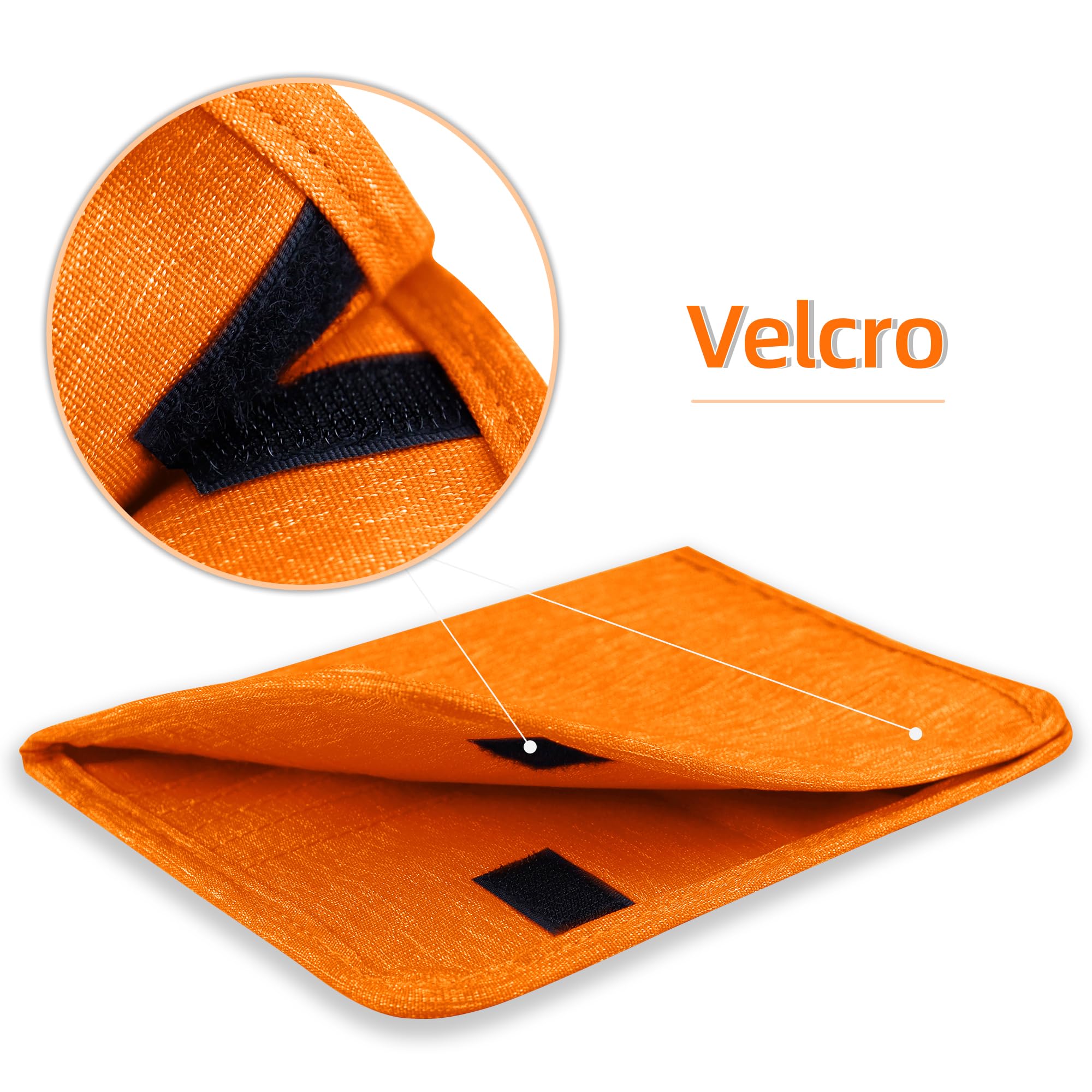 Yoto Player Card Binder - 20 Pocket Trading Card Album for 60 Cards | Compatible with Yugioh, MTG & TCG Games | Portable Storage for Collectors & Gamers | Perfect for Travel, School & Game Nights (Orange)