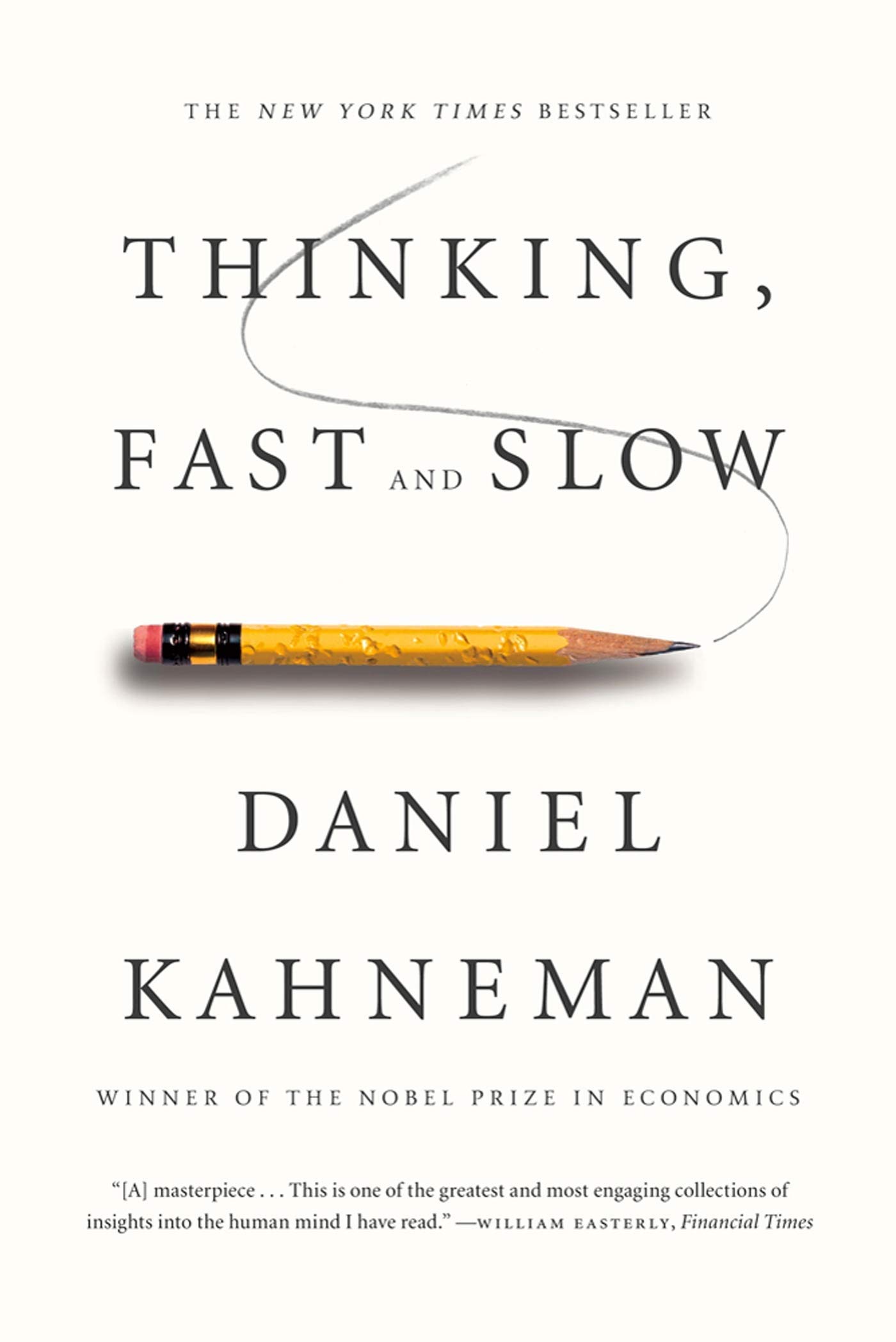 Thinking, Fast and Slow by Daniel Kahneman - Best Psychology Book for Decision Making & Behavioral Economics | Perfect for Students, Professionals & Self-Improvement