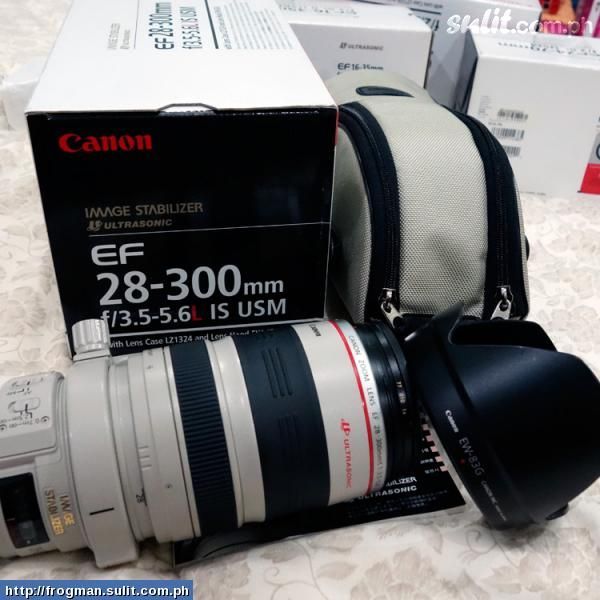 Canon EF 28-300mm f/3.5-5.6L IS USM Telephoto Zoom Lens for DSLR Cameras - Professional Photography, Travel & Sports Shooting (USA Version)