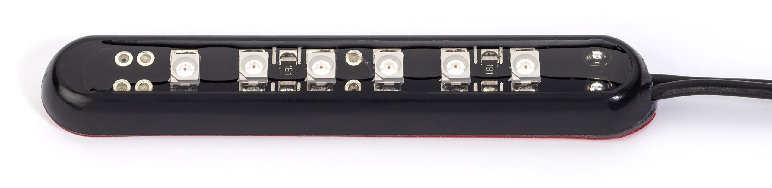 Oznium LED Modules - Straight Black with Blue LED Lights for Cars, Boats, and Home Decoration | Bright & Energy-Efficient Lighting Solution