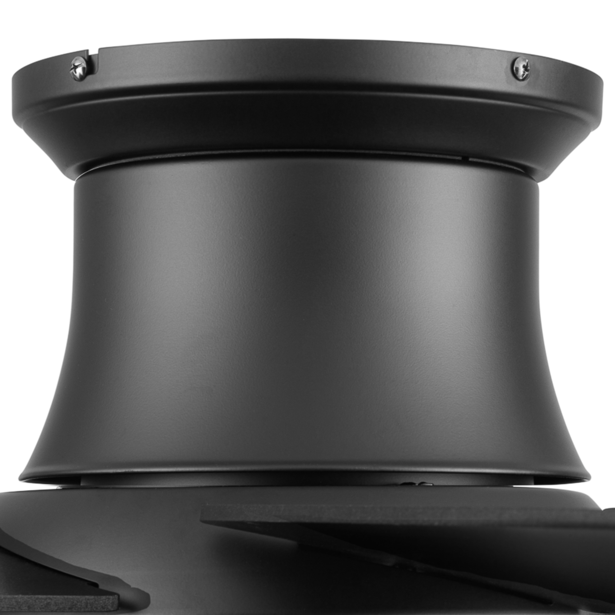52 Inch Honeywell Tynesdale Matte Black Ceiling Fan with Color Changing LED Light & Remote Control - Perfect for Living Room, Bedroom, and Outdoor Patio Cooling