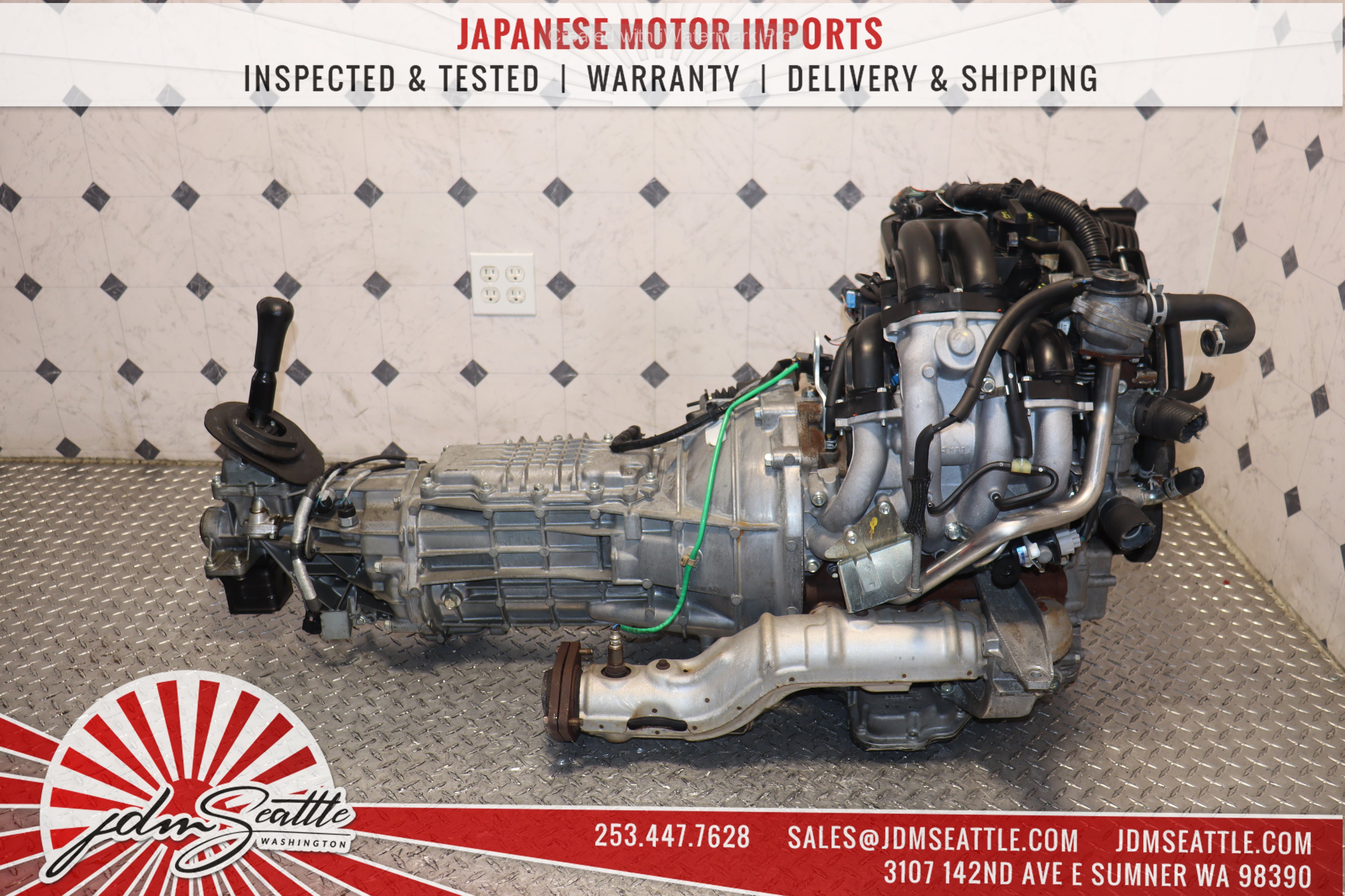 JDM 09-11 MAZDA RX8 13B RENISIS 6-Port Engine with 6-Speed Transmission - High Performance Rotary Engine for Racing & Car Restoration Projects