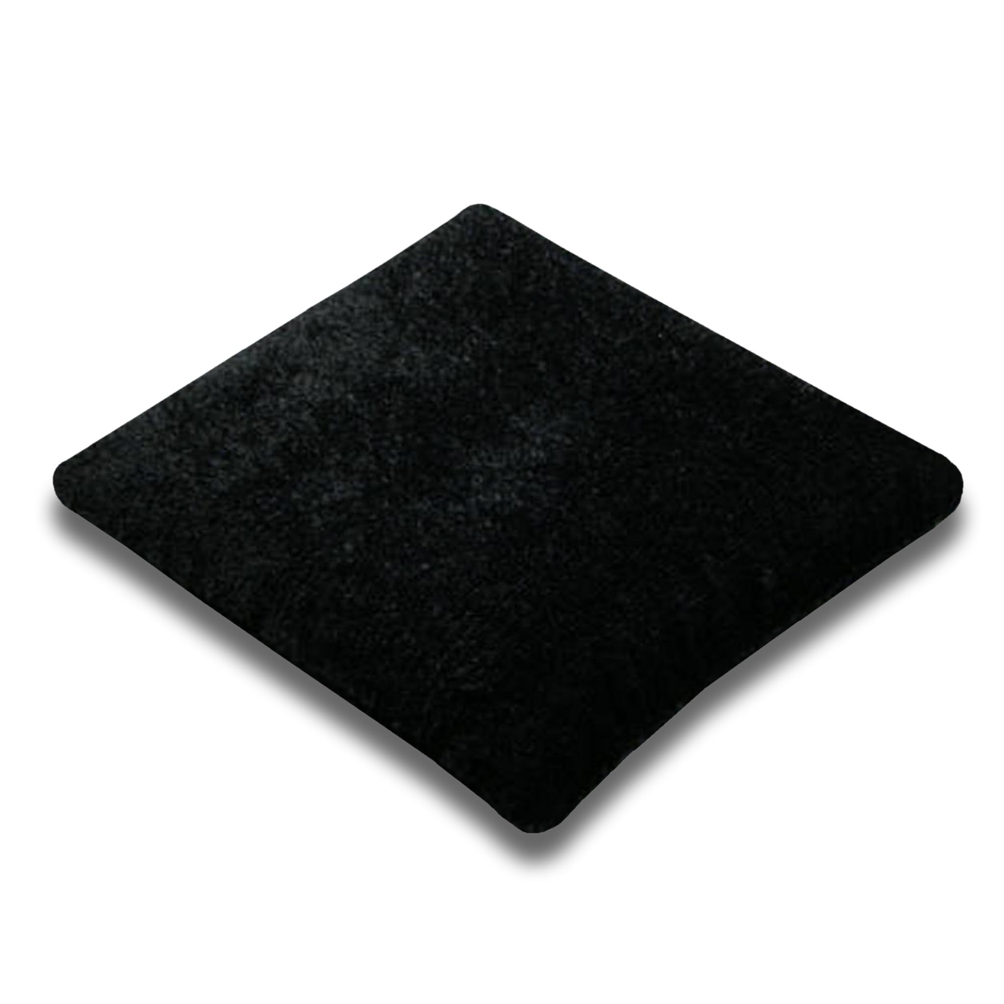 3.5 Inch Black Velvet Crystal Display Pillow - Premium Bean Bag Holder for Crystal Skulls, Spheres, Points & Clusters | Perfect for Home Decor, Meditation Spaces & Crystal Collections (CPV3S)