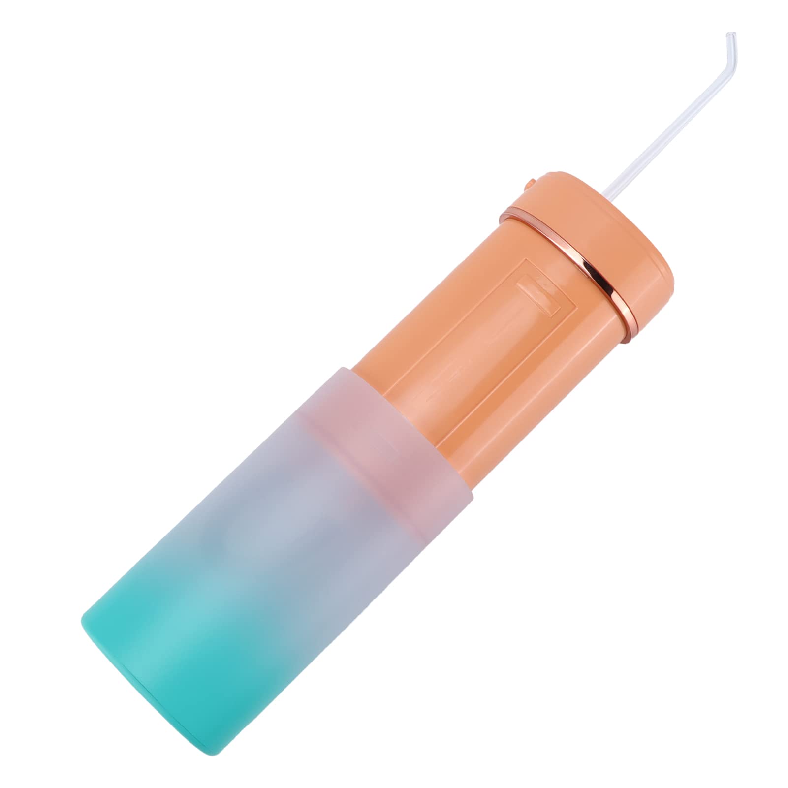 **Hztyyier Electric Dental Water Flosser - 4 Pressure Modes, Portable Oral Irrigator for Teeth Cleaning & Gum Care (Orange Sea Gradient) | Perfect for Travel, Home & Office Use**