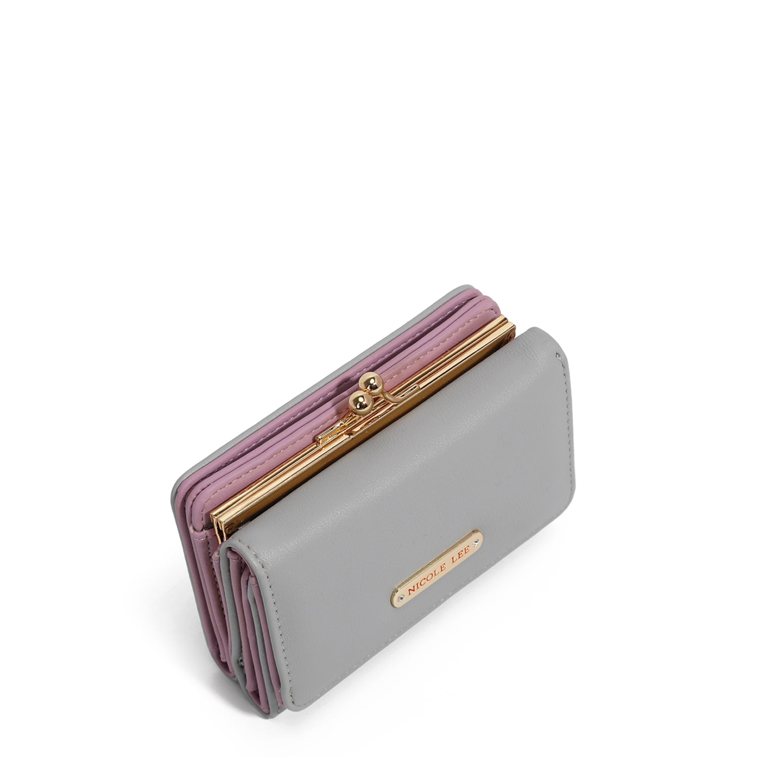 Premium SOLID AGUSTINA TRIFOLD WALLET for Women - RFID Blocking Leather Wallet with Multiple Card Slots & ID Window - Perfect for Travel, Business & Everyday Use