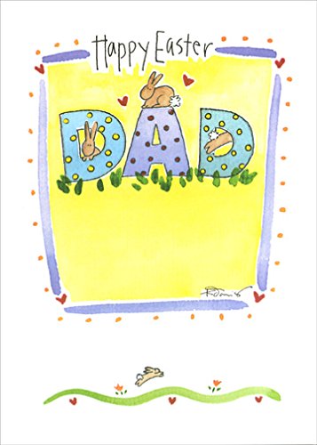 Eco-Friendly Recycled Paper Easter Greeting Card - Perfect for Spring Celebrations, Family Gatherings & Holiday Wishes