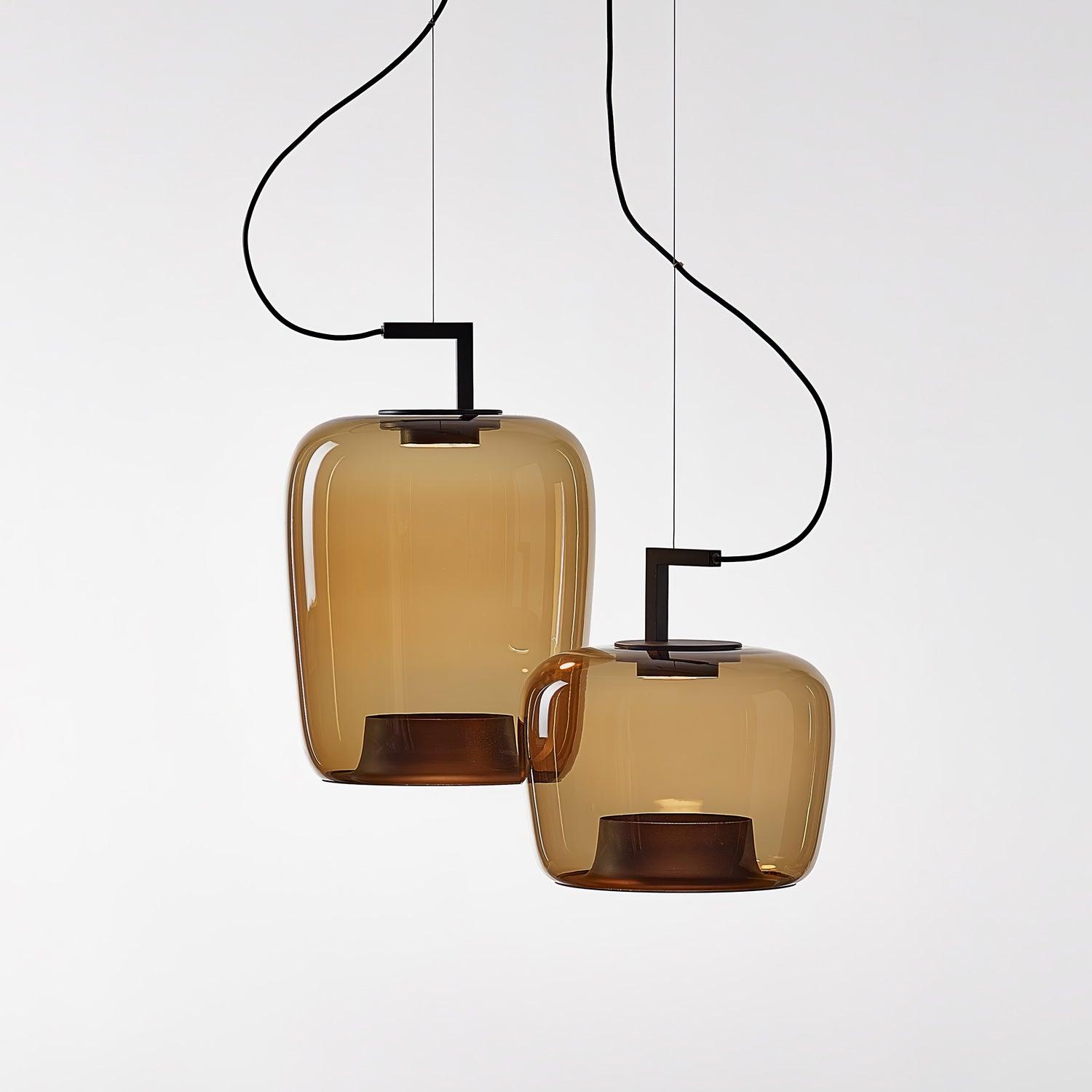 Modern Double Pendant Lamp - Adjustable Hanging Light Fixture for Kitchen Island, Dining Room, and Living Room Decor