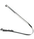 Stainless Steel Tongue Cleaner & Scraper - 1pc Oral Hygiene Tool for Fresh Breath & Better Taste - Perfect for Daily Dental Care, Travel & Home Use