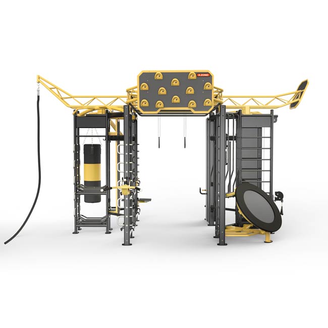 XM Fitness Jungle X Zone - Premium Home Gym Equipment for Strength Training & Cardio - Perfect for Home Workouts, Garage Gyms & Small Spaces