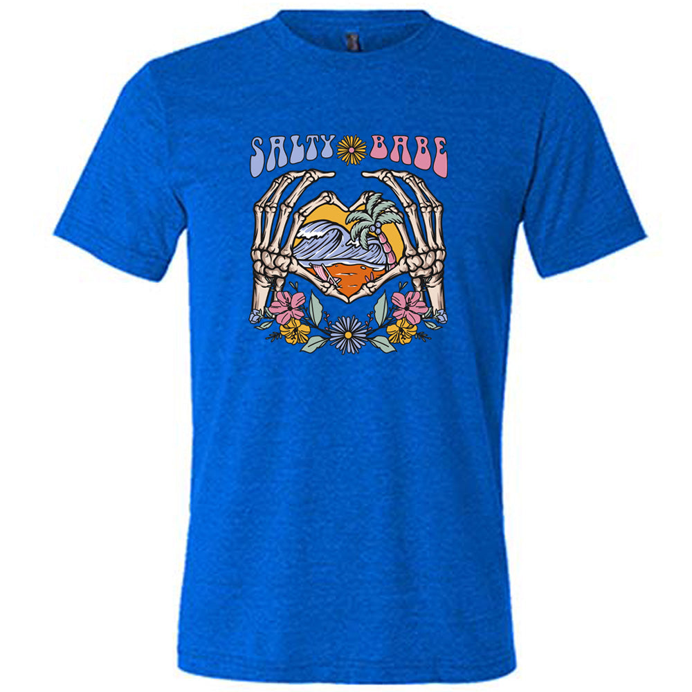 Salty Babe Graphic T-Shirt for Men & Women | Unisex Casual Cotton Tee for Beach, Festival, and Everyday Wear