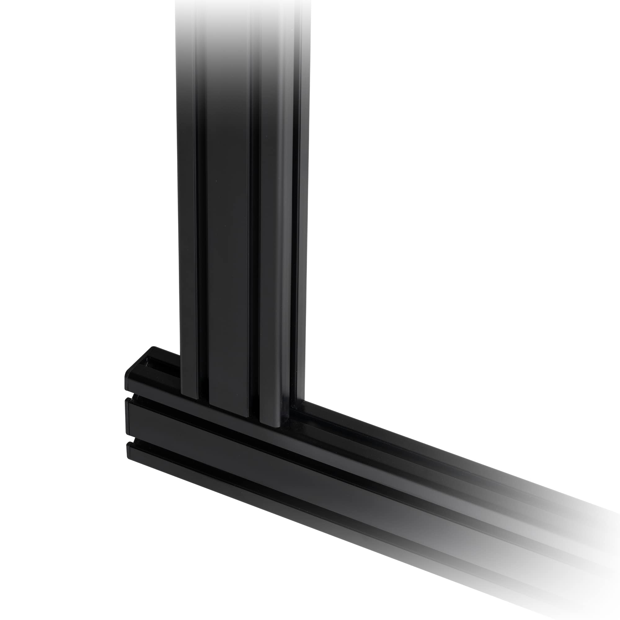 Next Level Racing Elite Freestanding Single Monitor Stand - Black Edition (NLR-E035) | Adjustable Height Racing Simulator Stand for PC & Console Gaming | Perfect for Home Racing Setup & Esports Tournaments