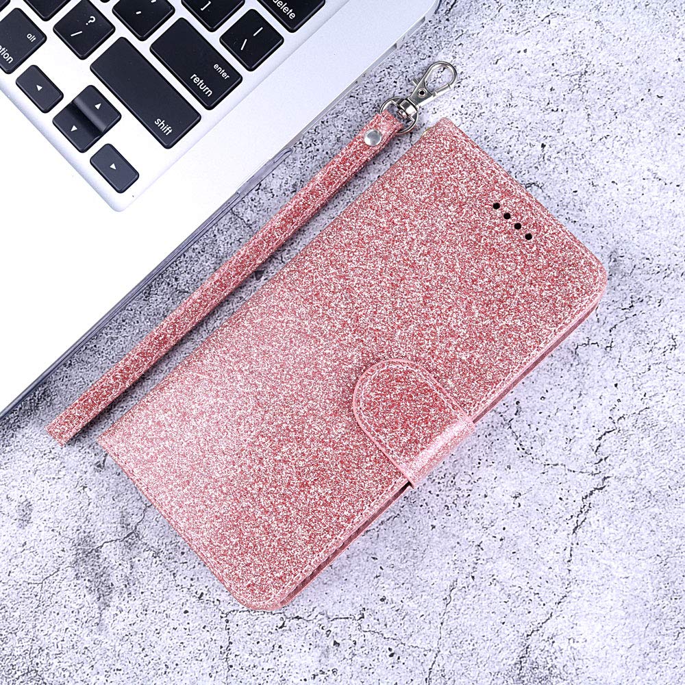 ASUWISH Wallet Case for LG Velvet 5G (2020) - Compatible with Verizon G5 UW & T-Mobile LM-G900UM | Includes Tempered Glass Screen Protector & Card Holder Slot with Kickstand (Pink) - Perfect for Everyday Use, Travel & Hands-Free Viewing
