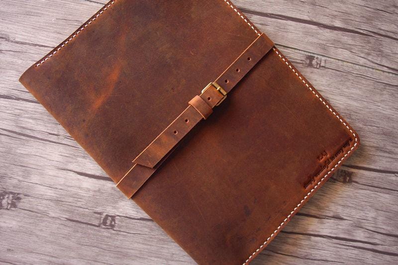 Premium Genuine Leather MacBook Air 13-inch Case - Slim Protective Laptop Sleeve for MacBook Air M1/M2 (2020-2023) | Perfect for Business Travel, Office & School Use