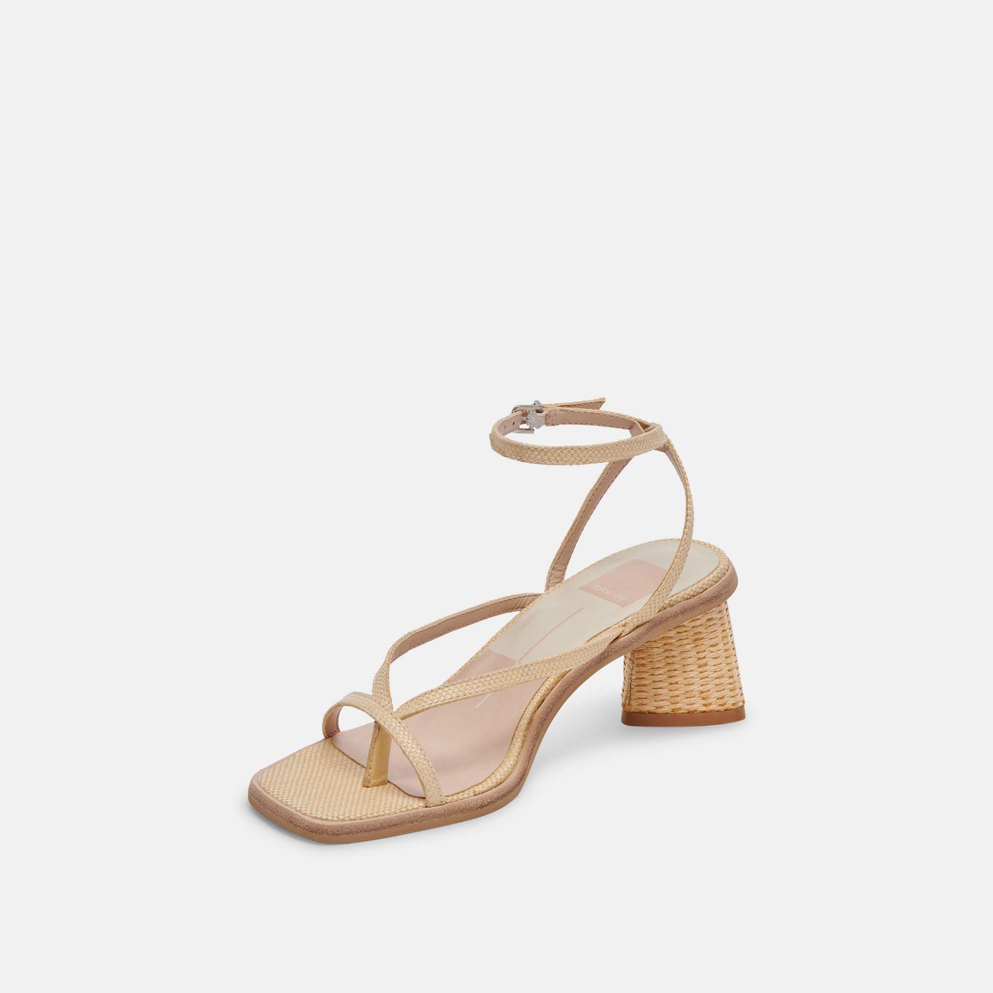 BANITA Women's Wide Comfortable Sandals - Lightweight Natural Raffia Material for Beach, Vacation & Summer Outfits | re:vita Collection