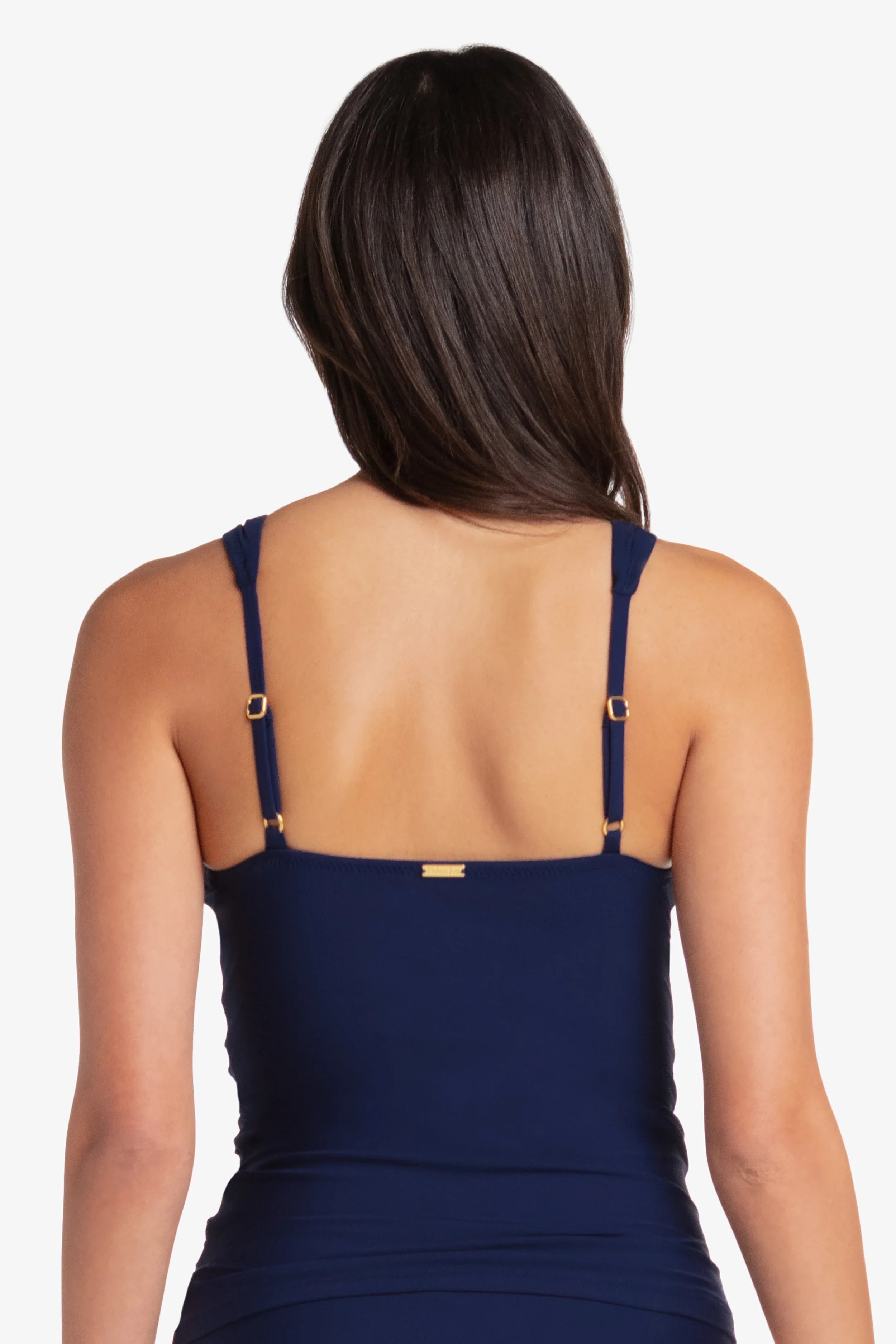Luna Tankini Swimsuit for Women - Navy Blue Two Piece Bikini Set | Perfect for Beach, Pool, and Summer Vacation