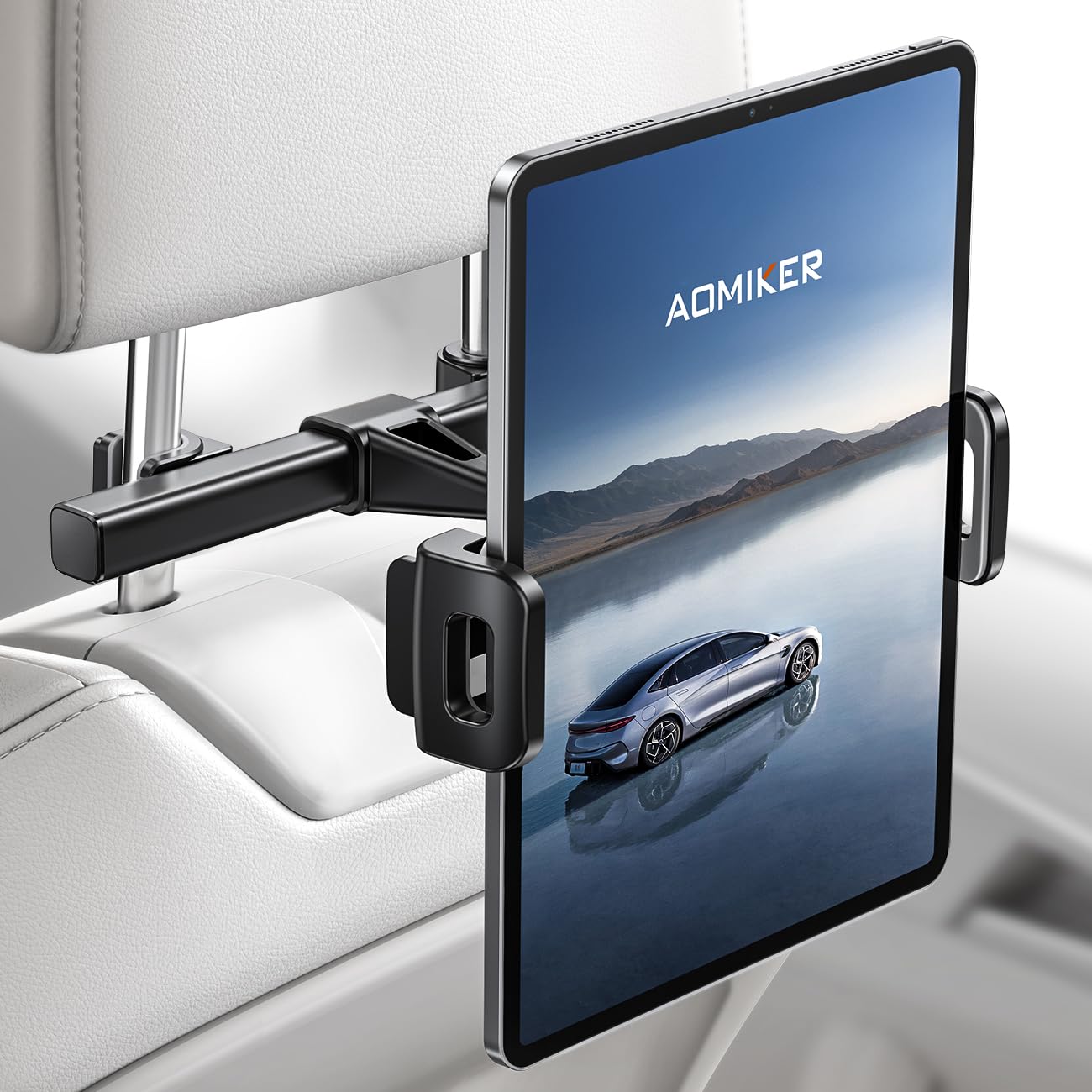 Universal Car Tablet Holder for Back Seat - Adjustable 4