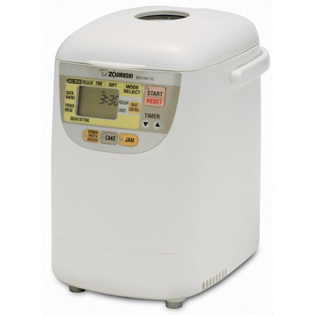 Zojirushi BB-HAC10 1-Pound Programmable Mini Bread Maker with Tool Box - Perfect for Small Kitchens & Homemade Bread Baking