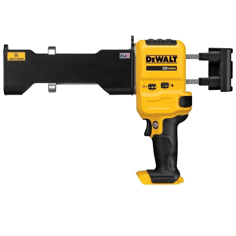 DEWALT DCE591B 20V MAX Cordless Epoxy Dispenser - 1:1 Mix Ratio for Professional Adhesive Applications - Perfect for Construction, Automotive, and DIY Projects