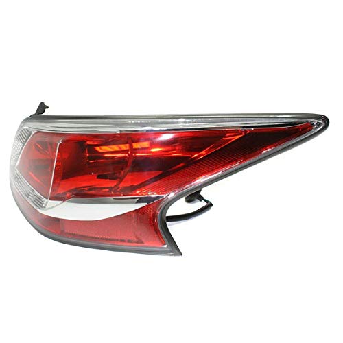 Compatible with 2014-2015 Nissan Altima Rear LED Taillight - Right Passenger Side Brake Light with Bulb | Perfect for Night Driving & Enhanced Safety