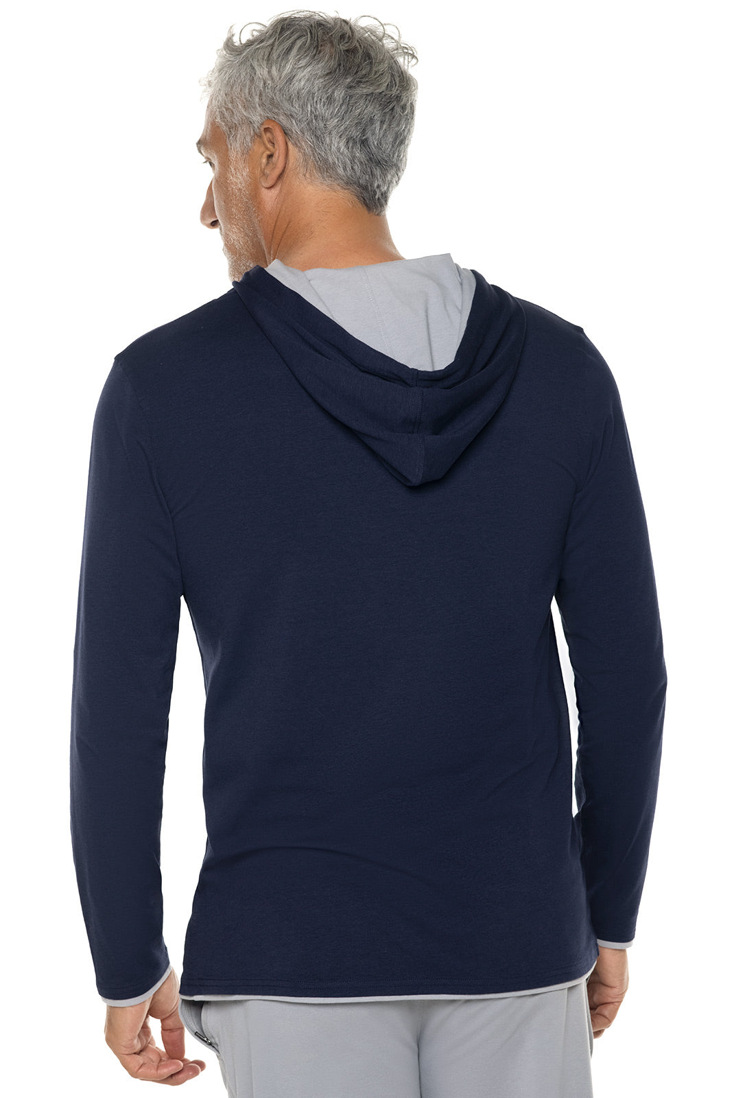 Men's Oasis Pullover Hoodie - Soft Fleece Lined Sweatshirt with Kangaroo Pocket | Navy Blue | Casual Wear, Gym, Outdoor Activities