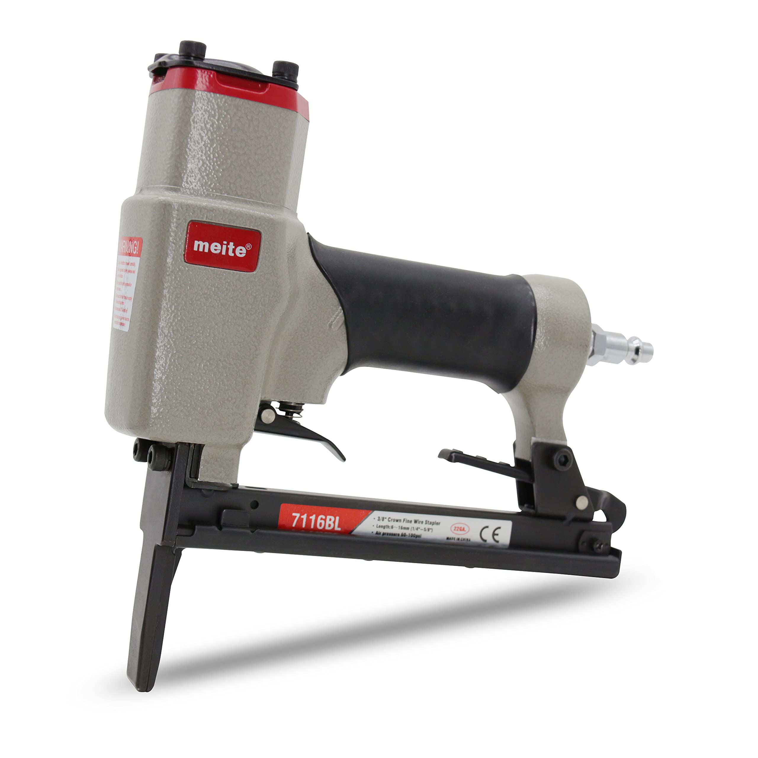 Meite 7116BL Heavy Duty Staple Gun with 2 Boxes of 3/8