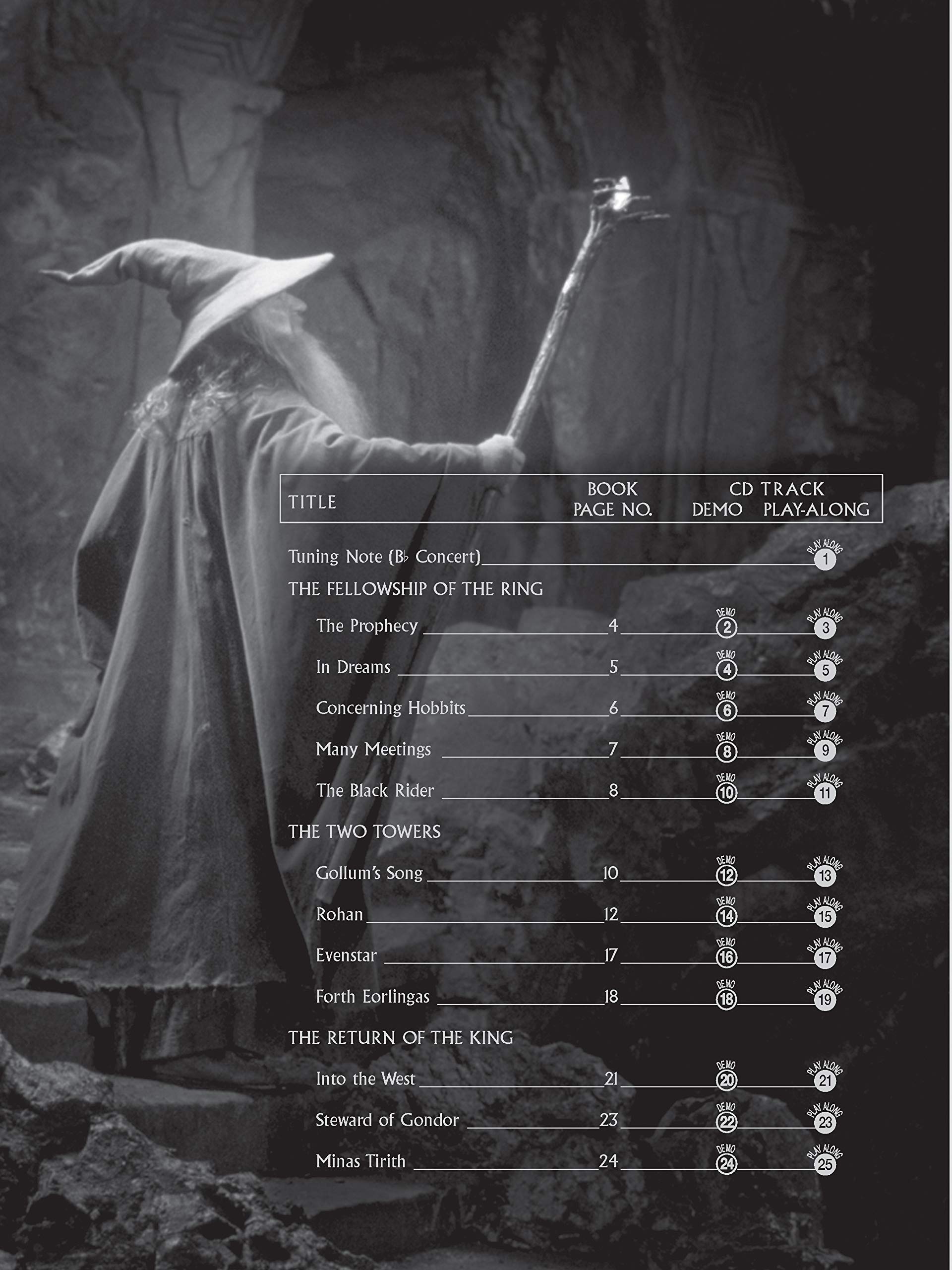 The Lord of the Rings Instrumental Solos for Clarinet - Book with Online Audio & Software | Pop Instrumental Solo Series | Perfect for Practice, Performances & LOTR Fans
