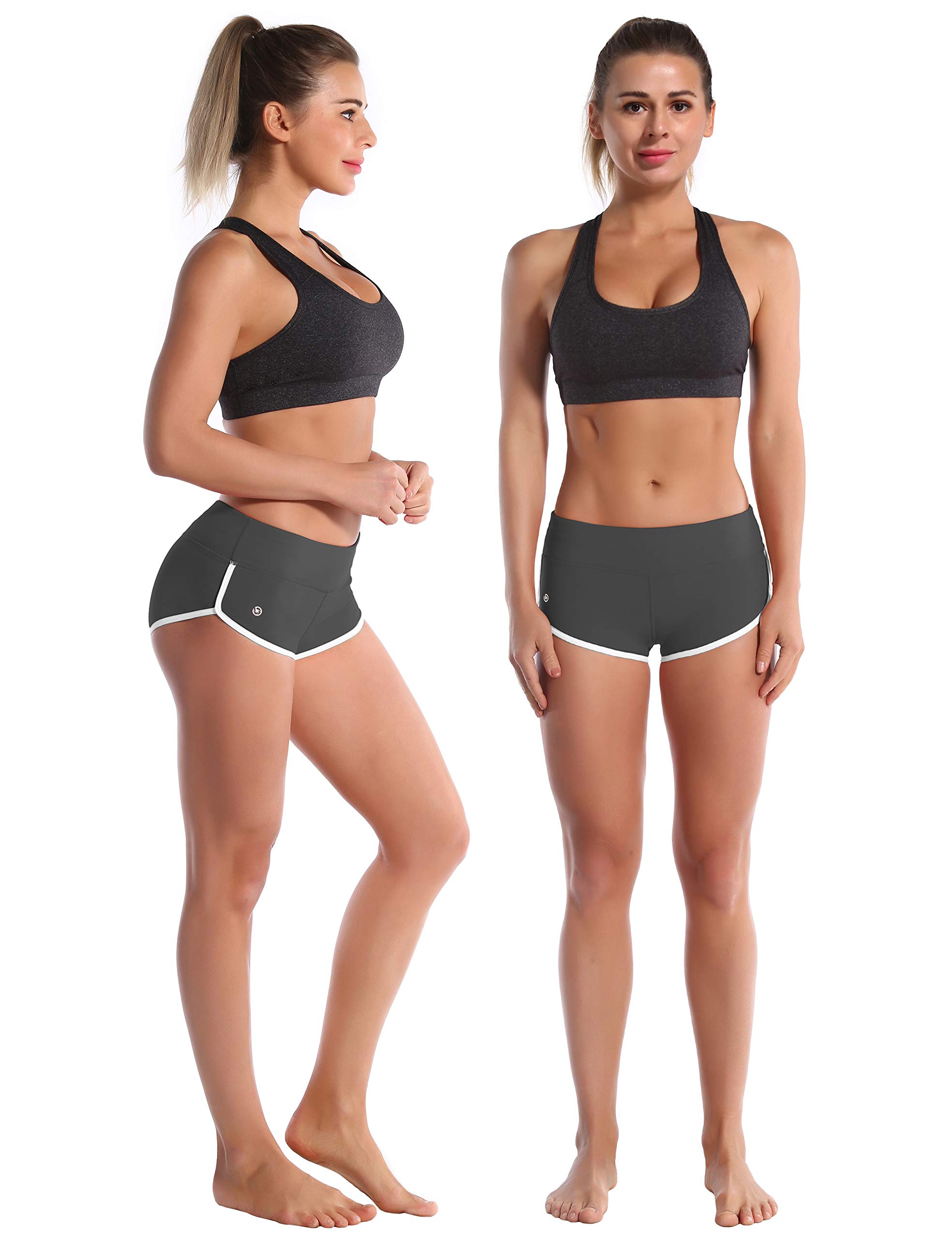 BUBBLELIME Women's Sexy High-Waisted Yoga Shorts XS-XXL - Booty Lifting Running Shorts, Workout Fitness Activewear with Tummy Control & Moisture Wicking UPF30+ for Yoga, Gym, Running & Lounge Wear