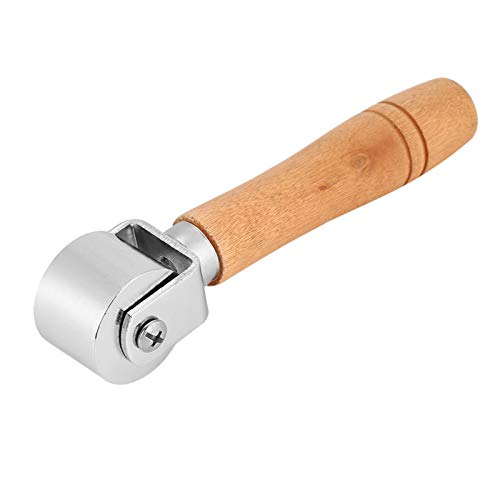 Premium High Carbon Steel Leather Edge Roller Tool - 26MM Leather Press Edge Creaser & Edger for Leathercraft, DIY Projects, and Professional Leatherworking